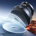 Стойка за кола PrimeTrip VC2 Flex (C0013803) - Baseus - магнитна, за табло/стъкло, вакуумно заключване - Черно