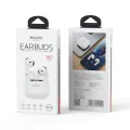 Безжични слушалки (TWS31) - Yesido - 13мм говорител, Bluetooth 5.4, Half-In-ear дизайн, 300mAh - Бяло