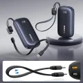Външна батерия EnerFill FC21 Qpow 3 Ultra (E0027P00) - Baseus - с отделящ се кабел, 20000mAh, 45W - Космическо черно