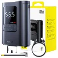 Компресор за кола GoTrip VA1 Super Mini (C0119501) - Baseus - безжичен, дисплей, автоматично спиране, 82W - Космическо черно