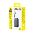 Външна батерия EnerFill FC21 Qpow 3 Ultra (E0027P00) - Baseus - с отделящ се кабел, 20000mAh, 45W - Космическо черно