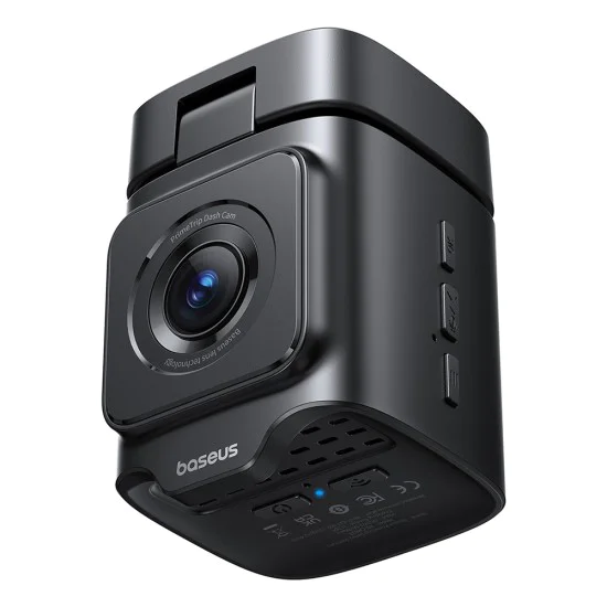 Видеорегистратор PrimeTrip (C10669000123-00) - Baseus - вграден GPS, нощно виждане, 3K резолюция - Космическо черно