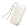 Външна батерия EnerFill FC21 Qpow 3 Ultra (E0027P01) - Baseus - с отделящ се кабел, 20000mAh, 45W - Естествен титан