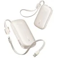 Външна батерия EnerFill FC21 Qpow 3 Ultra (E0027P01) - Baseus - с отделящ се кабел, 20000mAh, 45W - Естествен титан