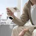 Външна батерия EnerFill FC31 Qpow 3 (E0028C01) - Baseus - USB-C/Lightning кабели, 10000mAh, 45W - Лунно бяло