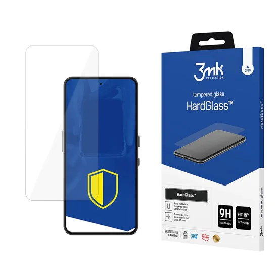 Стъклен протектор за Nothing Phone (3a) Lite - 3mk HardGlass - Прозрачен