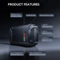 Външна батерия и джъмп стартер Baseus PrimeTrip VJ1 (C0119400) - 5000A, 12000mAh, 12V - Черен