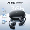Безжични слушалки Baseus Eli 2i Fit (A0102604) - Open-Ear дизайн, Bluetooth 6.0, AI ENC, 600mAh - Черни