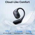 Безжични слушалки Baseus Eli 2i Fit (A0102604) - Open-Ear дизайн, Bluetooth 6.0, AI ENC, 600mAh - Черни