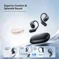 Безжични слушалки Baseus Eli 2i Fit (A0102604) - Open-Ear дизайн, Bluetooth 6.0, AI ENC, 600mAh - Черни