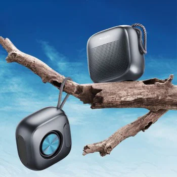 Безжична тонколона (YSW24) - Yesido - Bluetooth 5.3, мини дизайн, водоустойчива, връзка за ръка, TF/AUX - Черно