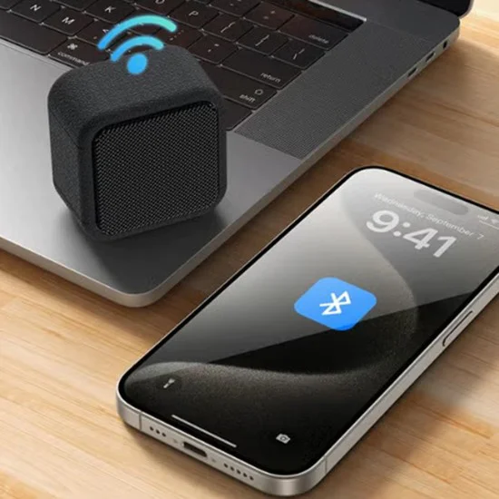 Безжична тонколона (YSW35) - Yesido - мини дизайн, преносима, Bluetooth V5.3, 400mAh - Черно