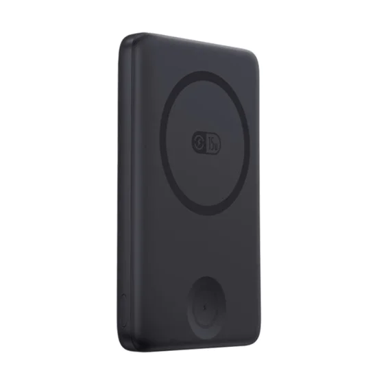 Магнитна външна батерия EnerFill FT11 (P1008210G123-00) - Baseus - за Apple Watch/iPhone, 10000mAh, 27W - Космическо черно
