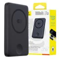 Магнитна външна батерия EnerFill FT11 (P1008210G123-00) - Baseus - за Apple Watch/iPhone, 10000mAh, 27W - Космическо черно