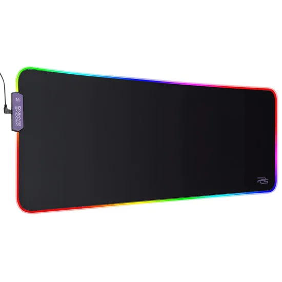 Геймърски пад за мишка с RGB осветление Proove Offland (MPOF00022401) - 800x300x4мм - Черен