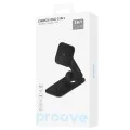 Безжична зарядна станция Proove Energy Fold (WSEF15010001) - MagSafe, 3в1, 15W - Черна