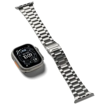 Метална верижка за Apple Watch (44/45/46/49mm) - Ringke Metal One Air - Сребриста