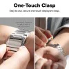 Метална верижка за Apple Watch (44/45/46/49mm) - Ringke Metal One Air - Сребриста