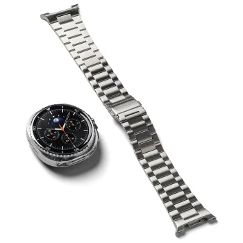 Метална верижка за Samsung Galaxy Watch8 / Classic - Ringke Metal One Air - Сребриста
