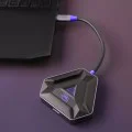 Докинг станция Proove Gaming Spectre 5в1 (HBPG10221205) - HDMI, USB 3.0, PD100W - Тъмносива