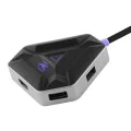 Докинг станция Proove Gaming Spectre 5в1 (HBPG10221205) - HDMI, USB 3.0, PD100W - Тъмносива
