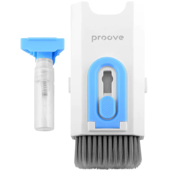 Комплект за почистване Proove Mr. Cleaner (MCS00000802) - със стойка и четка - Бял