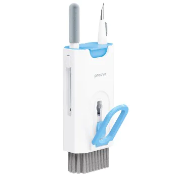 Комплект за почистване Proove Mr. Cleaner (MCS00000802) - със стойка и четка - Бял