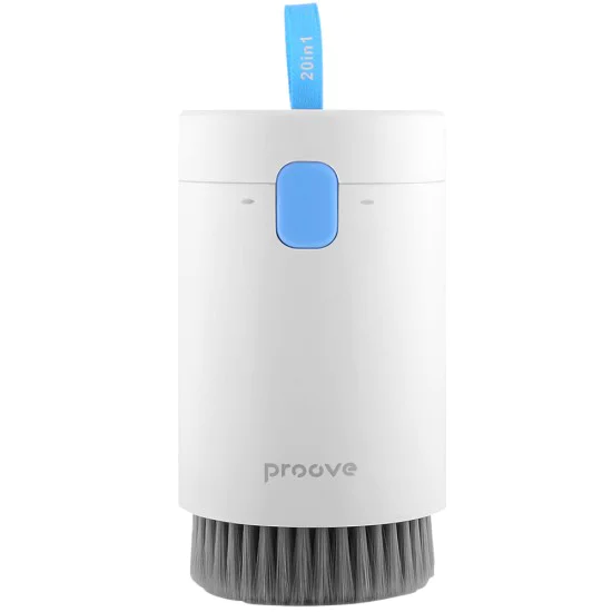 Комплект за почистване 20в1 Proove Mr. Cleaner (MCS00002002) - за лаптоп, телефон - Бял