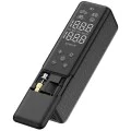 Мини компресор за гуми Proove Assistant Mini (PPAM85010901) - за запалка, 85W - Черен