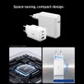 Зарядно устройство Spigen Essential EE673EU (ACH08710) - USB, 2x Type-C, Quantum Boost, 67W - Бяло