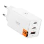 Зарядно устройство Spigen Essential EE673EU (ACH08710) - USB, 2x Type-C, Quantum Boost, 67W - Бяло