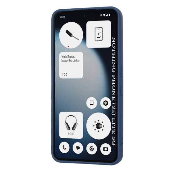 Калъф за Nothing Phone (3a) Lite - Techsuit SoftFlex - Тъмносин