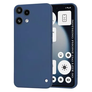Калъф за Nothing Phone (3a) Lite - Techsuit SoftFlex - Тъмносин
