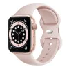 Силиконова каишка за Apple Watch (38/40/41/42mm) - Techsuit Watchband (W031) - Светлорозова