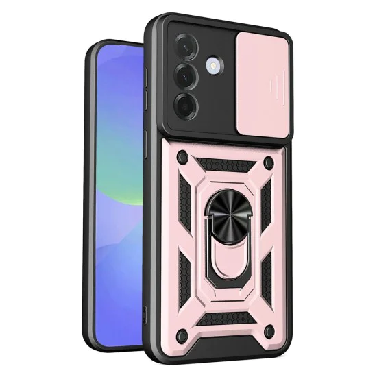 Калъф за Samsung Galaxy A37 5G - CamShield Series - Techsuit - Розово злато