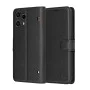 Калъф тип тефтер за Nothing Phone (3a) Lite - Techsuit Leather Folio - Черен