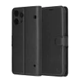 Калъф тип тефтер за Nothing Phone (3a) Lite - Techsuit Leather Folio - Черен