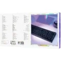 Безжична геймърска клавиатура Proove Slicker (WKSLEN00022401) - RGB, 98 клавиша - Черна