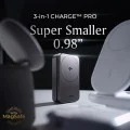 Безжично зарядно W106 (YL0424120009) 3в1 - Lisen - MagSafe, Qi2, сгъваема станция за iPhone/Apple Watch/AirPods, 15W - Сиво