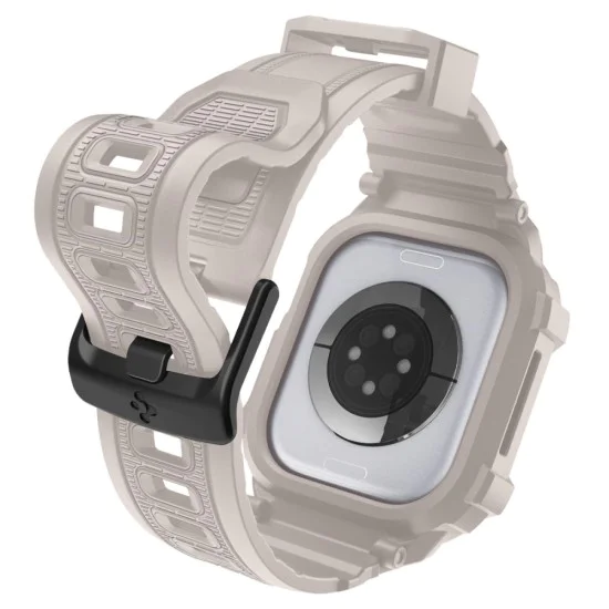 Каишка за Apple Watch 10 / 11 46mm - Rugged Armor Pro V2 - Spigen - Dune Beige