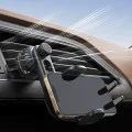 Стойка за кола (YL0222060011) за вентилация - Lisen - Скоба за захващане, 360° регулируема, анти-шок - Черно