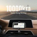 Стойка за кола (YL0222060011) за вентилация - Lisen - Скоба за захващане, 360° регулируема, анти-шок - Черно