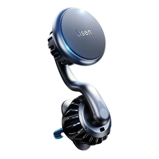 Стойка за кола (YL0222060002) за вентилация - Lisen - MagSafe, многоъгълна настройка, N52 магнити - Черно