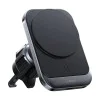 Стойка за кола с безжично зареждане (YL0223070009) - Lisen - MagSafe, за вентилация, бързо освобождаване, 15W - Черно