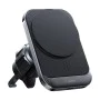 Стойка за кола с безжично зареждане (YL0223070009) - Lisen - MagSafe, за вентилация, бързо освобождаване, 15W - Черно