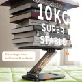 Настолна стойка (YL0424080007) за таблети до 15.9 - Lisen - регулируема, стабилна, желязна основа - Черно