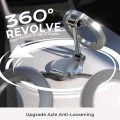 Стойка за кола (YL0224010003) - Lisen - MagSafe, за табло, универсална, 360° ротация, сгъваема, N52 магнити - Черно