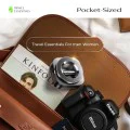 Стойка за кола (YL0224110001) за табло и бюро - Lisen - Магнитна, 360° ротация, сгъваема, стабилен захват - Черно