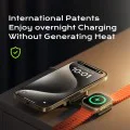 Безжично зарядно 2в1 (YL0324100013) за iPhone, Apple Watch, AirPods - Lisen - MagSafe, с Type-C кабел, 15W - Черно