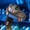 Зарядно за кола с FM трансмитер Proove (FMSL30110001) - Bluetooth 5.4, Fast Charge, 30W - Черно